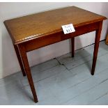 A 20c solid oak hall table in clean cond