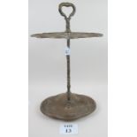 A 20c brass umbrella stick stand est: £20-£40 (A2)