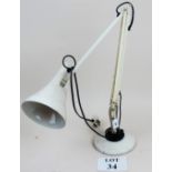 An old angle poise lamp est: £40-£60 (G1)