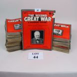 A full set of 'The Second Great War' 104 volumes est: £40-£60 (B36)