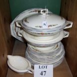 A vintage J & G Meakin 'Sol' twenty four piece dinner set est: £20-£40 (B32)