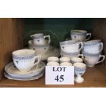 A c1920's twenty seven piece tea set est: £20-£40 (B11)