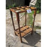 An oak framed stick stand est: £20-£40