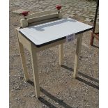 A 20th century white painted mangle est: £20-£40