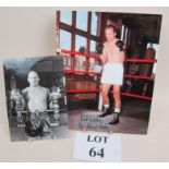 A signed photograph by Sir Henry Cooper est: £15-£30 (N3)