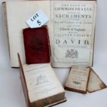 Antiquarian Books to include 'The Book of Common Prayer', 1709, 'Compendium Biblicum',