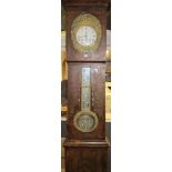 A large French long case clock with hand