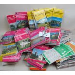 A box of British Ordnance Survey maps es