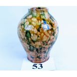 An old Whieldon-type pottery vase,