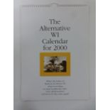 Collectors item - The Alternative Rylstone & District WI Calendar for 2000.