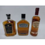 Gentleman Jack Rare Tennessee Whiskey by Jack Daniels 750ml, 80 proof, Canadian Club whisky 12yrs,