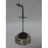 An Edwardian silver hat pin holder hallmarked Birmingham 1908 by Adie & Lovekin Ltd,