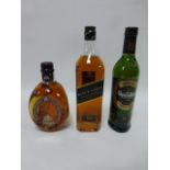 Whisky - Single Malt Glenfiddich 12yrs, 70cl, 40% vol, Dimple 15yrs, 70cl, 40% vol,