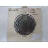Coin - William III Silver Crown 1696.