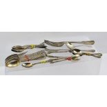 A COLLECTION OF MISCELLANEOUS SILVER ITEMS, mixed years and Assay houses, includes tea and coffee