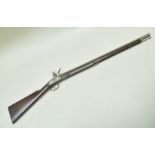 A LATE 19th CENTURY/ EARLY 20th CENTURY INDIAN MADE MUSKET BALL CARBINE, no. 375, 28" barrel, (