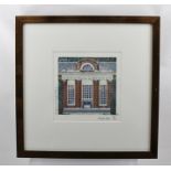 ALASTAIR HOWIE "Orangery, Kensington Palace" a limited edition colour print, no.175/650, signed,