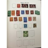 A STANLEY GIBBONS GB PRINTED ALBUM "The Windsor" loose leaf, containing good numbers of stamps,