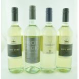 TERRE SICILIANE PINOT GRIGIO 2015 Castellore, 1 bottle TERRE SICILIANE BIANCO 2015 Lupo Nero, 2