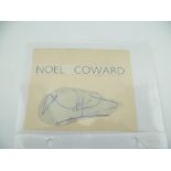 NOEL COWARD, autograph