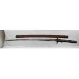 A JAPANESE MEIJI PERIOD WAKIZASHI (short sword, worn in conjunction with a Katana to form daisho),