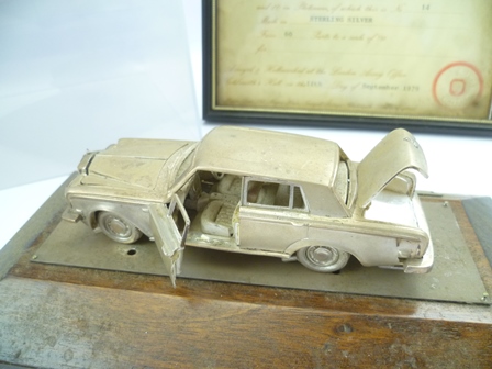 MAGNA DOVE LIMITED LONDON "Great Classics in Miniature" - A limited edition hallmarked Sterling - Bild 4 aus 5
