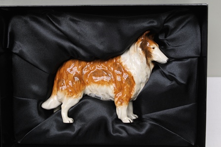 ROYAL DOULTON HAND-MADE BONE CHINA SCULPTURE FIGURES OF ANIMALS including dalmatian, rough collie, - Image 3 of 4