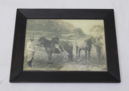 "STAG STALKING" - a Photograph depicting a stag from The Royal Forest Glenetive with Ghillies and