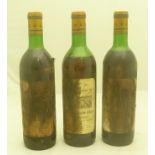 CHATEAU CHAMP DE MARS 1970, 3 bottles