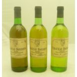 CHATEAU BOYREIN 1981, 3 bottles