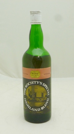 1960'S THE SOCIETY'S FINEST SPECIAL HIGHLAND BLEND OF NORTH BRITISH DISTILLERY AND 40% ISLAY MALT