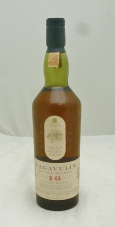 LAGAVULIN SINGLE ISLAY MALT WHISKY aged 16 years, 43% vol., 70cl bottle