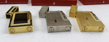 A COLLECTION OF THREE "S. DUBTNT OF PARIS" LIGHTERS, in original vendor's cases - Image 3 of 3