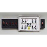 W. BRITAIN PAINTED CAST SOLDIERS "Trooping the Colour" set, Grenadier Guards No.40114 in original