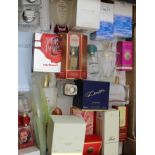 A PERFUME BOTTLE COLLECTION, some in original boxes, includes an Andy Warhol, Marilyn spray, a