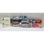 A COLLECTION OF CORGI MATCHBOX AND DINKY DIE-CASTS including Corgi Original Omnibus Company