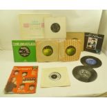 A COLLECTION OF NINE 45rpm RECORDS to include The Merseys, Paul McCartney, Ringo Star, George