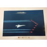 Two packs of approx 300 each of UNFRAMED COLOURED PRINTS Queen Elizabeth II Cruise Liner together