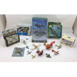 A COLLECTION OF MAINLY DIE-CAST MODEL AEROPLANES