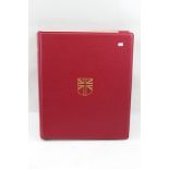 A GB ALBUM containing QEII GB mint both decimal and pre-decimal, includes two phosphor sets