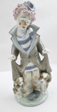 A LLADRO PORCELAIN FIGURE "Surprise" no. 5901, in original box