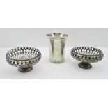 GOLDSMITHS & SILVERSMITHS CO. (William Gibson and John Lawrence Longman) A SILVER BEAKER of tapering