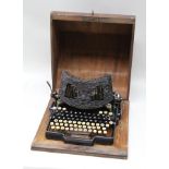 AN ORIGINAL "BAR LOCK" TYPEWRITER NO. 6 by The Typewriter Company Limited, Queen Victoria Street,