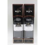 DOW'S 1995 LBV, bottled 2001, 1 bottle boxed DOW'S 1996 LBV, bottled 2002, 1 bottle boxed (specially