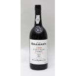 GRAHAM'S 1985 vintage port, bottled 1987, 1 bottle
