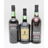 TAYLOR'S 4XX 1984 LBV Port, 1 bottle COCKBURN'S 1980 LBV Port, bottled 1985, 1 bottle SANDEMAN