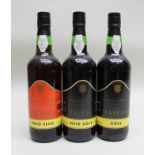 HENRIQUES & HENRIQUES MADEIRA; Doce x 1 bottle, Meio Doce x 1 bottle and Meio Seco x 1 bottle (3)