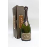 KRUG 1979 vintage champagne, 1 bottle in tissue and presentation box