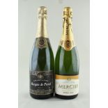 MERCIER CHAMPAGNE NV, 1 bottle MARQUIS DE PREVEL BRUT CHAMPAGNE NV, 1 bottle (em)