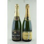 HARRODS CHAMPAGNE NV, 1 bottle MARQUIS DE PREVEL BRUT CHAMPAGNE, 1 bottle (2)